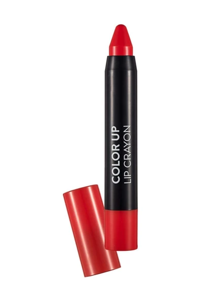 Flormar Saten Bitişli Kalem Ruj - Color Up Lip Crayon - 005 Bright Orange- 8690604503322