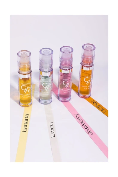 Golden Rose Roll On Lipgloss No:01 Strawberry - Meyveli Dudak Parlatıcısı - 8691190130008 - 3