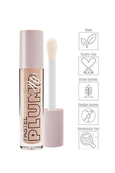 Pastel Plump Up Extra Hydrating Plumping Gloss No:201 Royal - 3