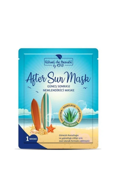 Rituel De Beaute Güneş Sonrası Nemlendirici Maske Aloeveralı