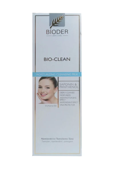 Bioder Nemlendirici Temizleme Sütü 200 Ml 8680512600985