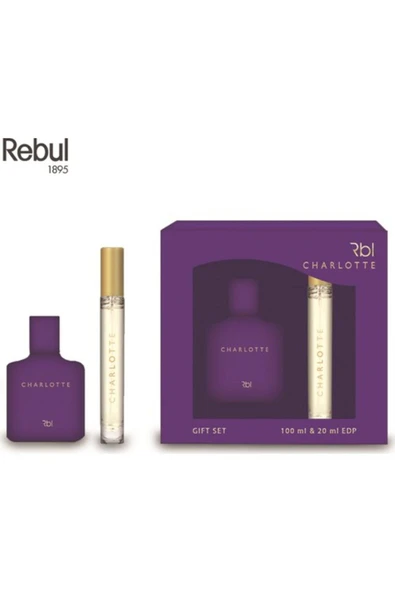 Rebul Rbl Charlotte 100ml Edp/ 20ml Edp Kofre