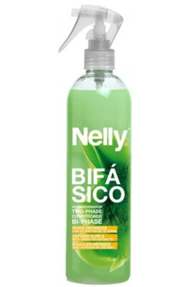 Nelly Two Phase Conditioner For Curly Haır 400 Ml Dalgalı Saç Yeşil Su