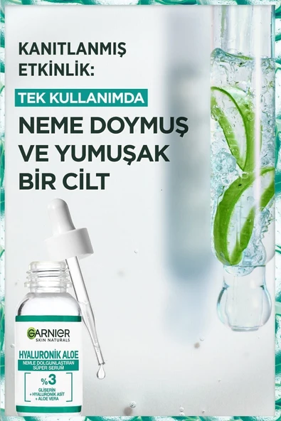 Garnier Hyaluronik Aloe Nemlendirici Ve Dolgunlaştırıcı Süper Serum 30ml - 2