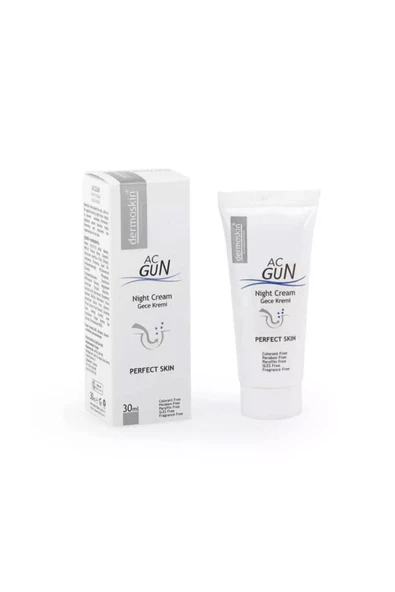 Dermoskin Acgun Sivilce ve Akneli Ciltler için Onarıcı Gece Kremi 30 Ml - 3