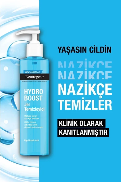 Neutrogena Hydro Boost Water Jel Temizleme Jeli 200 ml - 3