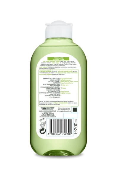 Garnier Botanik Ferahlatıcı Üzüm Suyu Tonik 200ml - 3