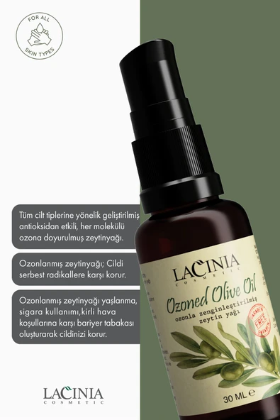 Lacinia Ozonla Zenginleştirilmiş Zeytin Yağı 30 Ml - 2