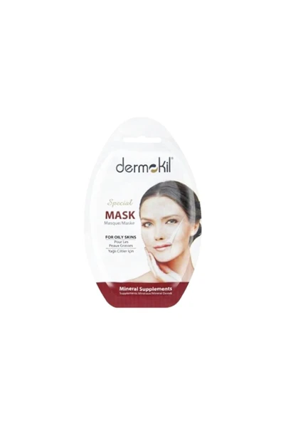 Dermokil Special Yağlı Ciltler Için Tek Kullanımlık Maske 15 Ml