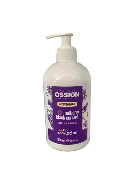 Morfose Ossion Vücut Losyonu Siyah Üzüm Ve Karadut 500 ml
