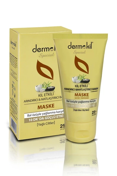 Dermokil Special Bal Özlü Yağ Dengeleyici Kil Maskesi 50 ml