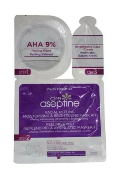 CIRE ASEPTINE Peeling Etkili Nemlendirici & Aydınlatıcı Yüz Maskesi - 2