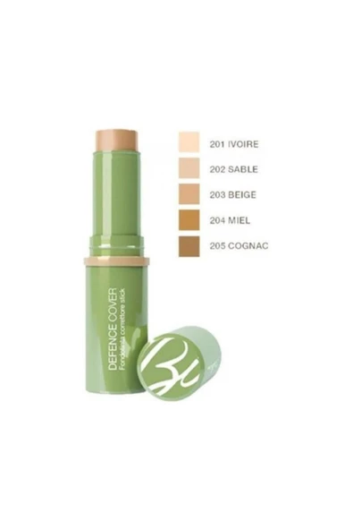 BioNike Defence Cover Corrective Stick Foundation Spf30 10 ml - No: 201 Ivoire