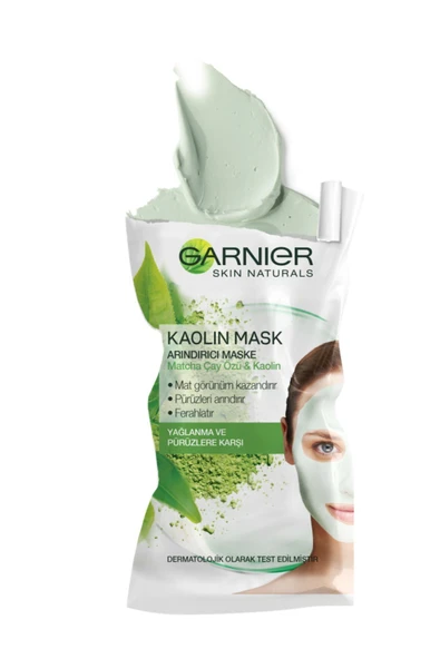Garnier Arındırıcı Matcha Çay Özü & Kaolin Maske - 2