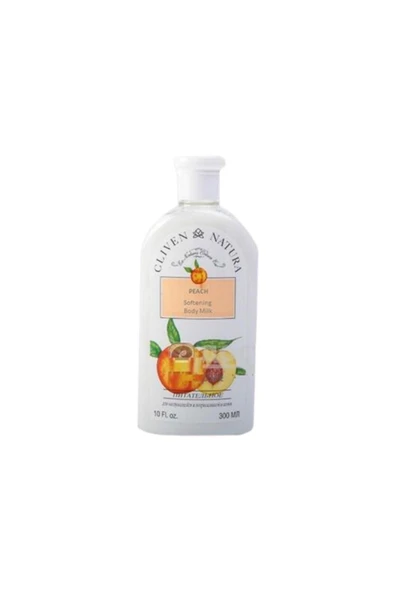 Cliven Natura Peach Softening Body Milk Vücut Sütü 300 ml