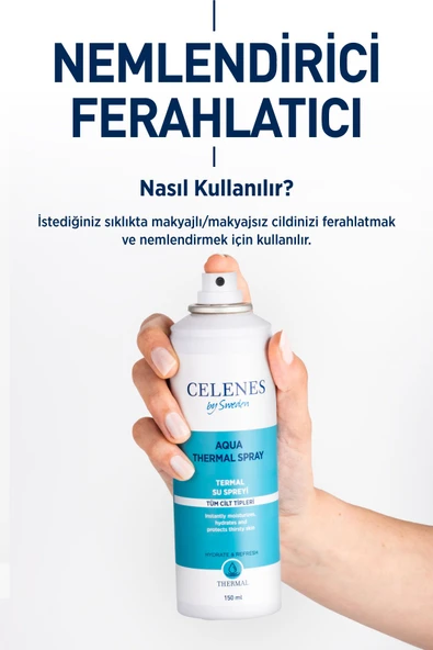 Celenes Aqua Thermal Spray 150ml - 4