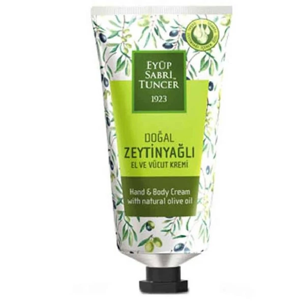 Eyüp Sabri Tuncer Eyüp Sabri Tuncer El ve Vücut Kremi 50 ml Doğal Zeytinyağlı 8691685020791 Yüz Kremi