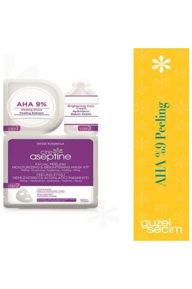 CIRE ASEPTINE Peeling Etkili Nemlendirici & Aydınlatıcı Yüz Maskesi - 4