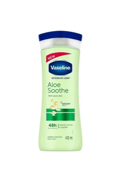 Vaseline Vücut Losyonu Aloe Soothe Aloe Vera Özlü 400 ml
