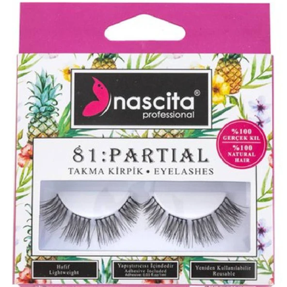 nascita Parçalı Takma Kirpikler - 81 ürün görseli