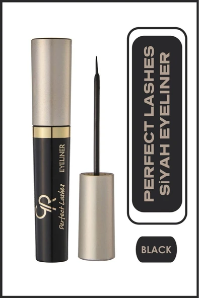 Golden Rose Perfect Lashes Black Eyeliner - Siyah Eyeliner - 8691190066673