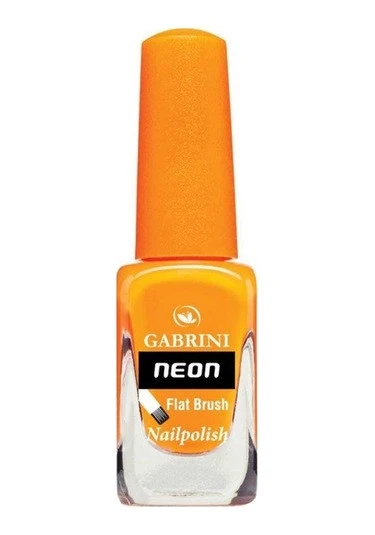Gabrini Neon Oje - Flat Brush 03 Mandalina 6 ml 8696814062031