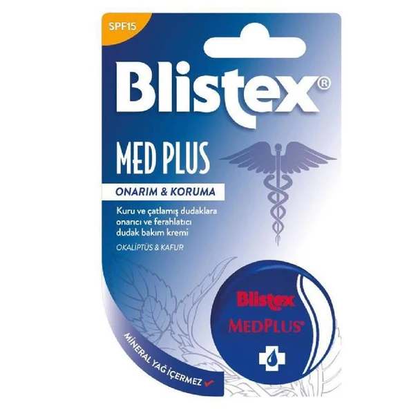 Blistex Kuruyan Ve Çatlayan Dudaklara Yoğun Bakım (KAVANOZ) Medplus Jar 7 ml ürün görseli
