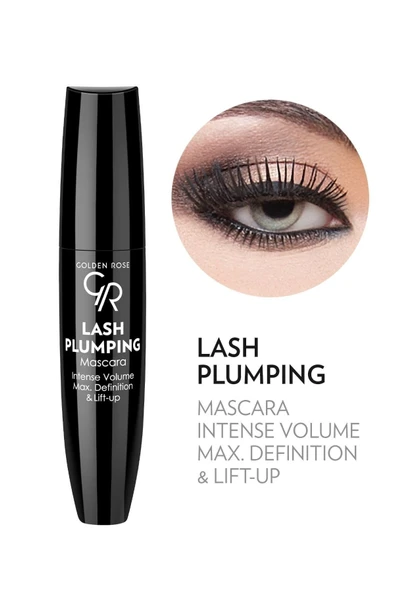 Golden Rose Lash Plumping Mascara - Black - Hacim Veren Maskara - 8691190121655 - 4