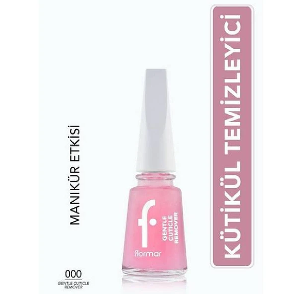 Flormar Kütikül Yumuşatıcı Ve Temizleyici Tırnak Bakım Jeli - Gentle Cuticle Remover - 000 - 8690604560530