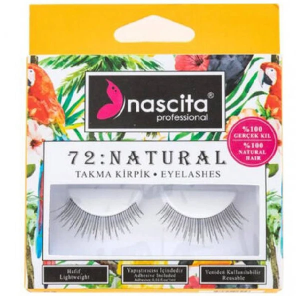 nascita Doğal Takma Kirpikler - 72