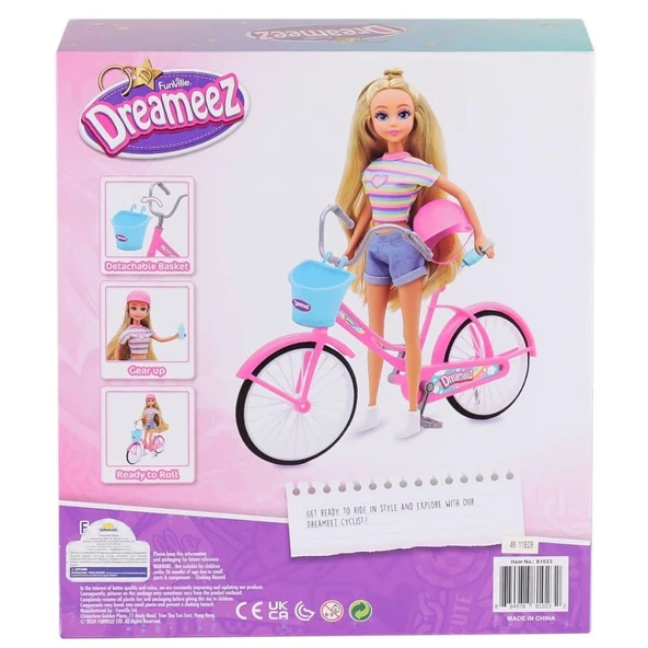 Nessiworld 81023 Dreameez Bebek ve Bisikleti -Sunman - 4