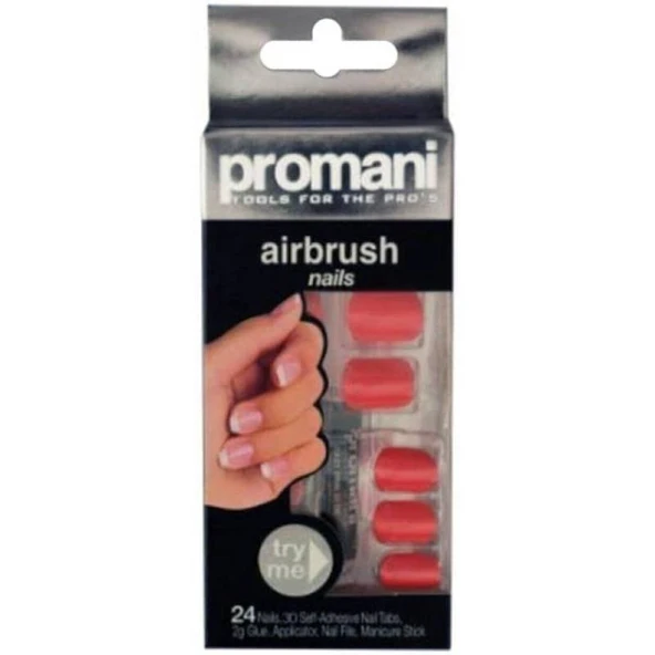 Promani Takma Tırnak Kiti Nar Çiçeği ürün görseli