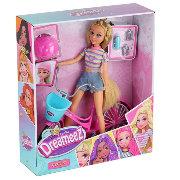 Nessiworld 81023 Dreameez Bebek ve Bisikleti -Sunman - 3