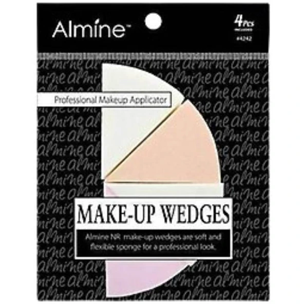 Almine 4242 4'lü Renkli Makyaj Süngerleri ürün görseli