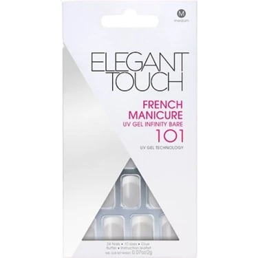 Elegant Touch French Manicure M 101 - 24 Adet ürün görseli
