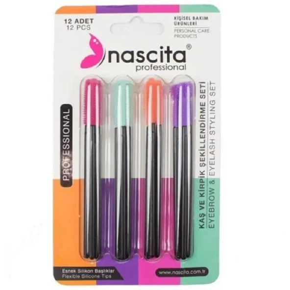 nascita Kaş Ve Kirpik Şekillendirme Seti 12li ürün görseli