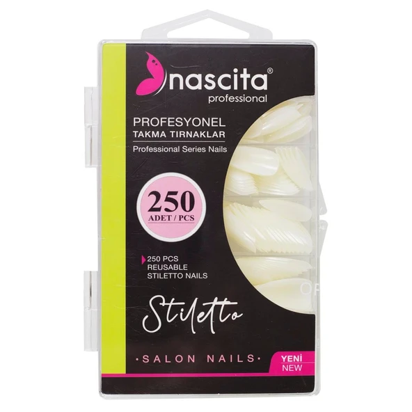 nascita 250'li Kutulu Stiletto Takma Tırnak - 170 ürün görseli