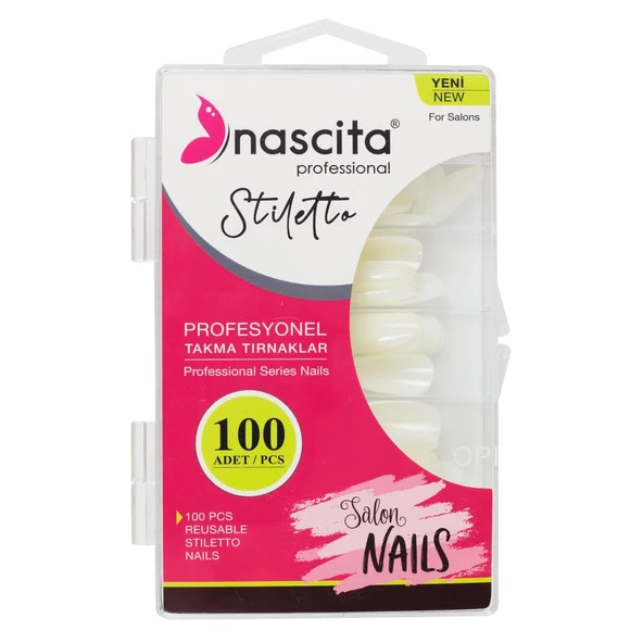 nascita 100'lü Kutulu Stiletto Takma Tırnak - 164 ürün görseli