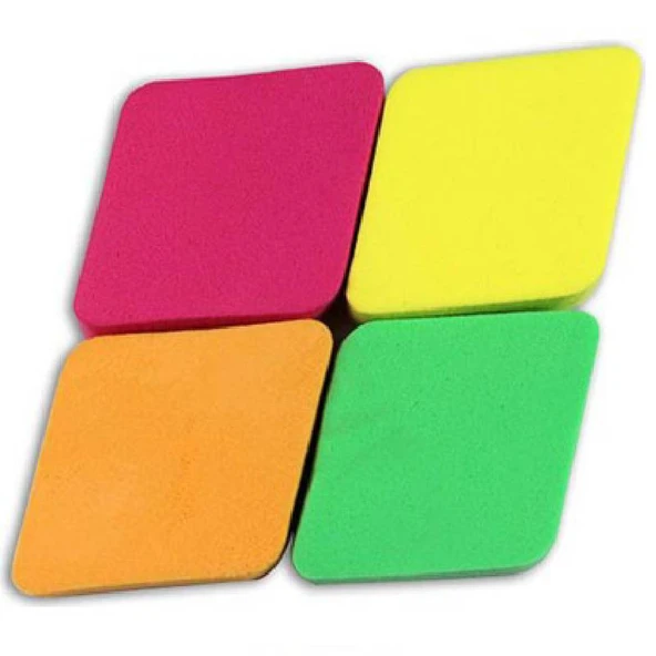 nascita 4 Lü Renkli Bölgesel Makyaj Sünger Seti Nasyuzte0011 ürün görseli