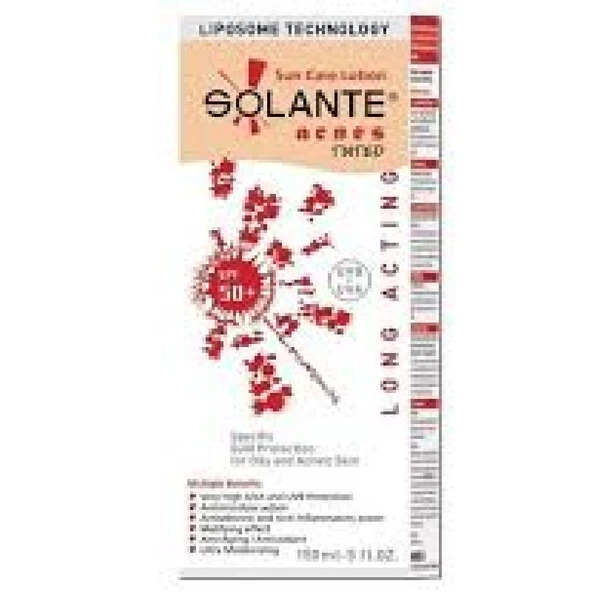 Solante Acnes Tinted Spf50 150 ml