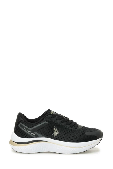 U.S. Polo Assn. GENESIS WMN 5FX 101949219 Kadın Spor Ayakkabı Siyah 36-40