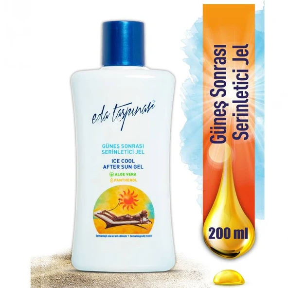 Eda Taşpınar Güneş Sonrası Serinletici Jel Aleo Vera - Panthenol - 200 ml