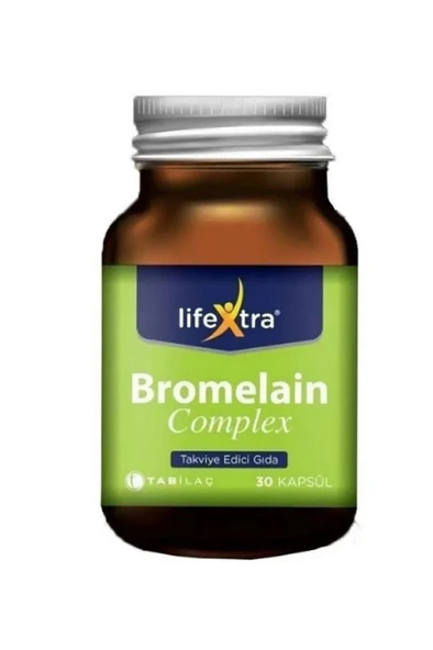 Lifextra Bromelain Complex 30 Kapsül