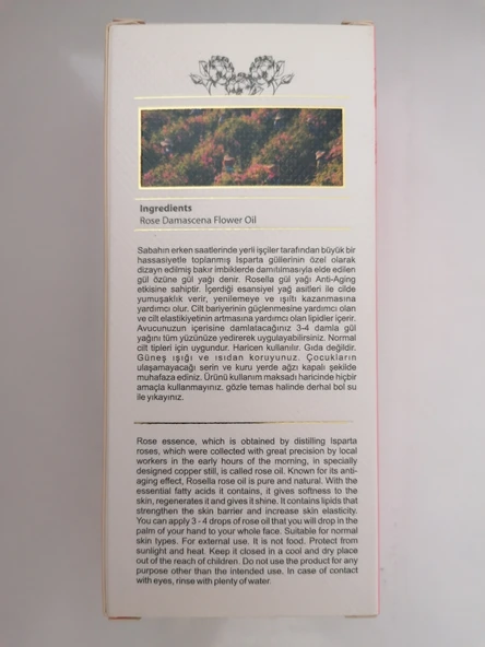 Rosella Essentıal Gül Yağı 30ml - 7