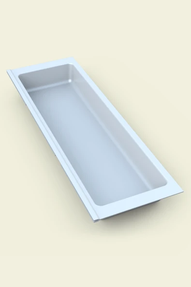 Mutfak Çekmece Içi Kaşıklık 104Cm X 48Cm Yanlar Ve Boydan 4Cm Kesilebilir, Beyaz - 6