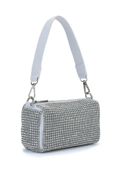 Kadın Vegan Beyaz Kol Çantası - 2