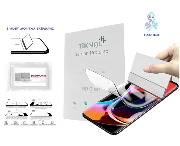 Oppo REALME 6İ - Uyumlu NANO Ekran Koruyucu ULTAR İnce Esnek - HD ŞEFFAF