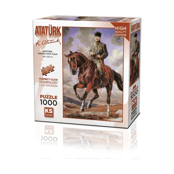 Ks Games Puzzle Gazi Mustafa Kemal Sakarya Adı Atıyla 1000 Parça Puzzle