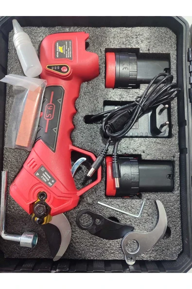 KİYA POWER ŞARJLI BUDAMA MAKASI S6 500 W  16.8 V 2.6 AH - 5