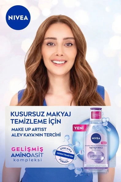 NIVEA MICELLAR MAKYAJ TEMİZLEME SUYU HASSAS CİLTLER 400 ML - Resim 3